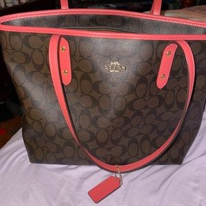 Authentic Coach tote.